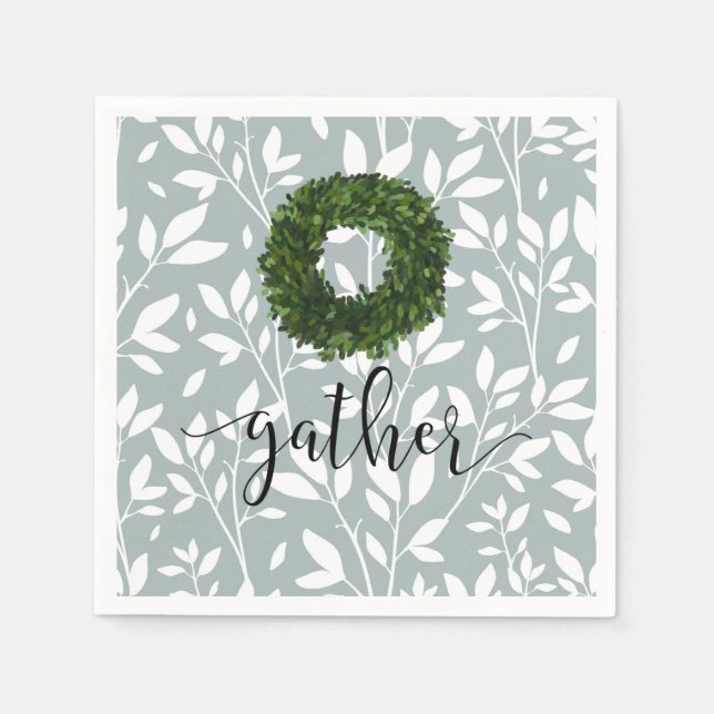 Floral Stylish Serviette (Vorderseite)