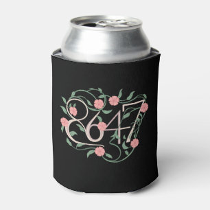 Floral Subtle Anti Trump 8647 86 47 Boho Dosenkühler