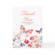 Floral Summer Butterfly-Brautparty
