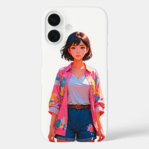 Floral Summer Chic iPhone 16 Coque