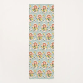 Floral Sunrise Yoga Mat Yogamatte
