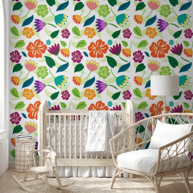 floral tapete (Kinder)