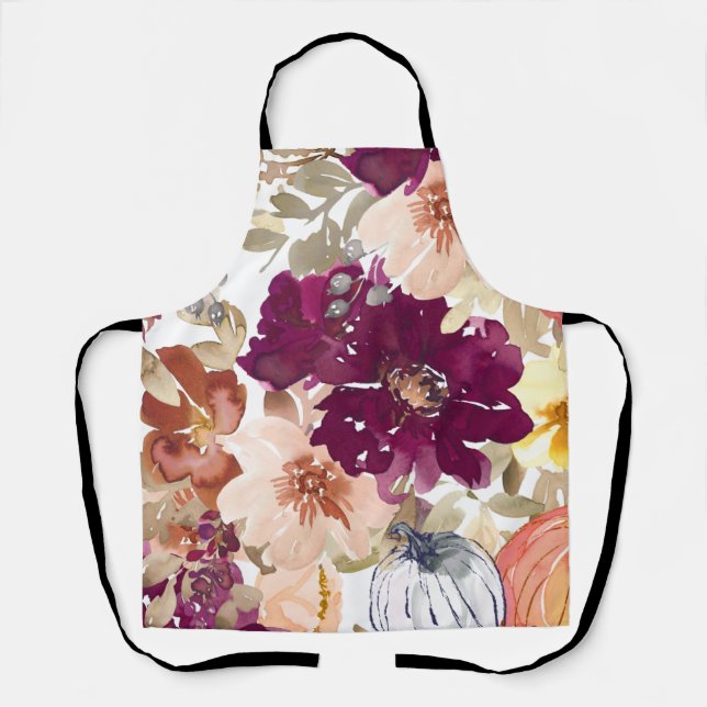 Floral Tattoo Schürze (Vorderseite)