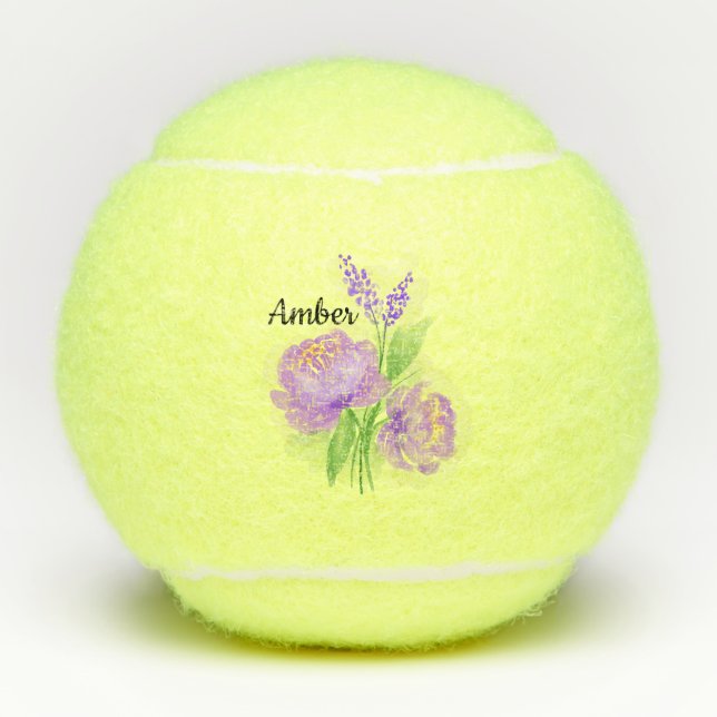 floral tennisbälle (Vorderseite)