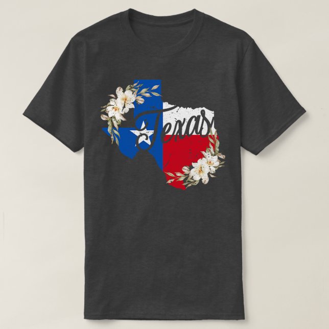 Floral Texas T-Shirt (Design vorne)