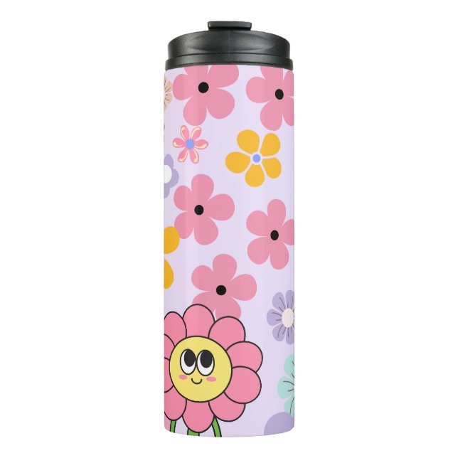 Floral Thermal Thermosbecher (Vorderseite)