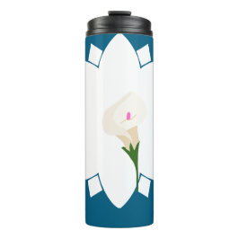 floral thermosbecher