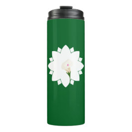 floral thermosbecher