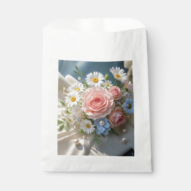 Floral Timeless Eleganz trifft flüsterte Romantik Geschenktütchen (Vorderseite)