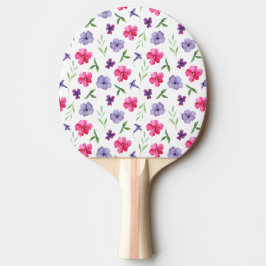 floral tischtennis schläger