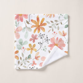 Floral Trendy bedruckte Wash Tuch