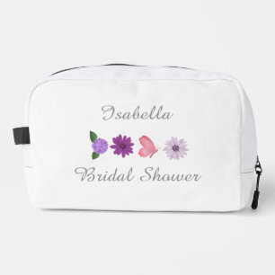 Floral- und Schmetterlings-Braut-Party-Make-up-Tas Waschbeutel