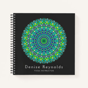Floral Verziert Mandala Notizbuch