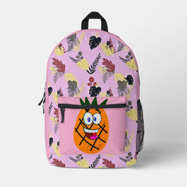 Floral Vibes Rucksack Druck Schnitt Nähtasche (Vorderseite)