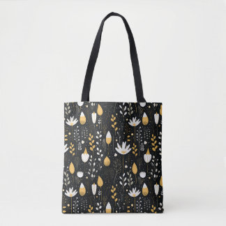 Floral Vine Tote Bag - Stilvoll und einzigartig De Tasche
