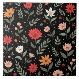 Floral Vintag Schöne moderne Sammlung Fliese