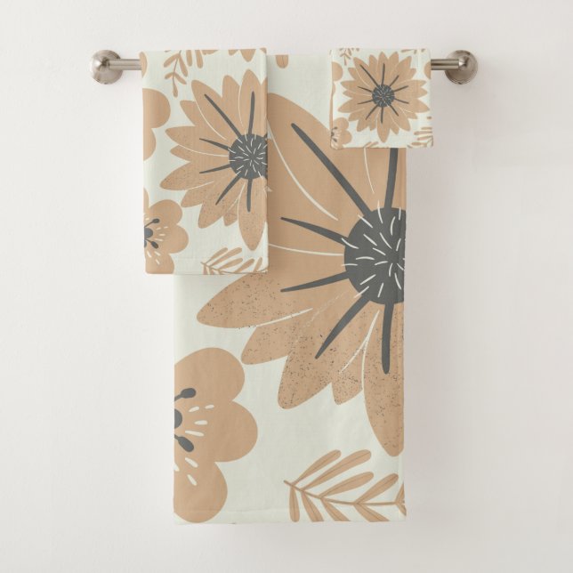 Floral Vintage rétro (En situation)