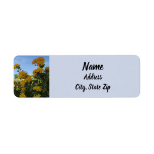 Floral Vivid Gelbe Lantana Foto Blume