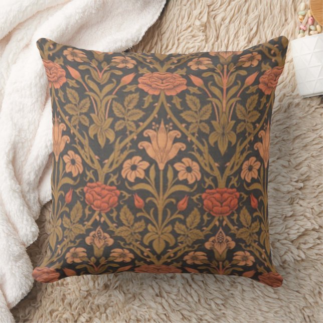 Floral W.Morris Coussin Motif (Couverture)