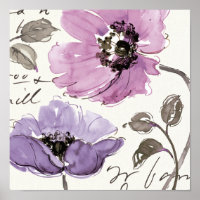 Floral Waltz Plum Blume