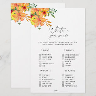 Floral, was in deinem Handtaschenspiel ist