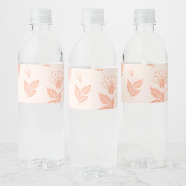 Floral Wasser Flasche (Flaschen)