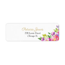 Floral Watercolor Elegante