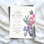 Floral watercolor wedding save the date<br><div class="desc">Floral watercolor</div>