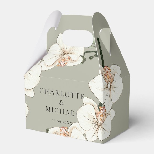  Floral Wedding Box Geschenkschachtel (Vorderseite)