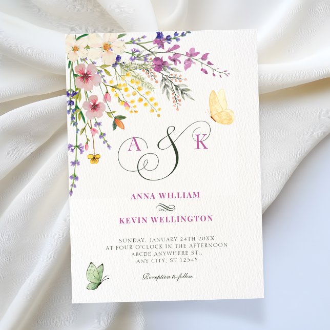 Floral wedding einladung (Von Creator hochgeladen)