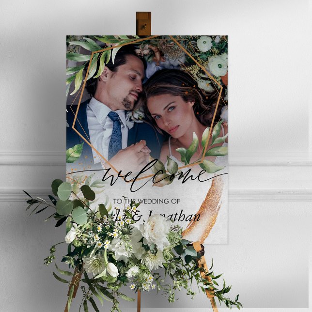 Floral Welcome Wedding Poster (Von Creator hochgeladen)