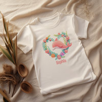 Floral Whale Herzname Liebe