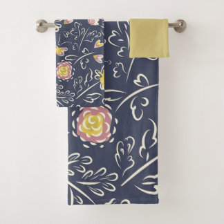 Floral Whirlwind Badhandtuch Set