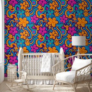 Floral Whirlwind Deluxe Tapete