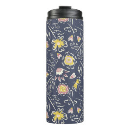 Floral Whirlwind Thermosbecher