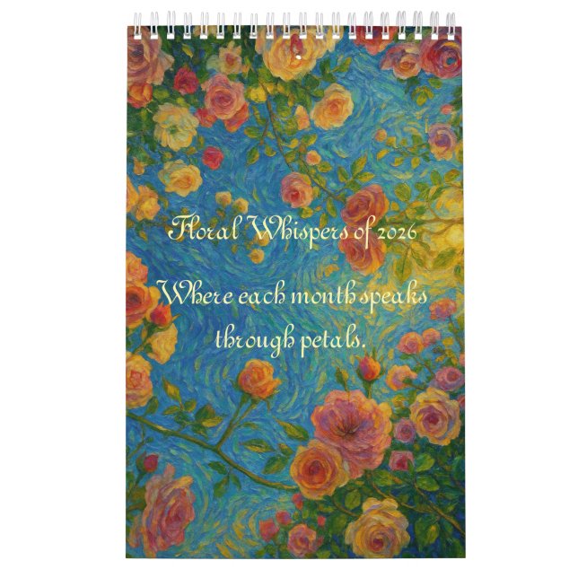 Floral Whispers of 2026 Kalender (Titelbild)