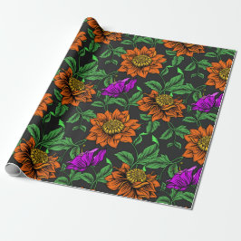 Floral Whispers: ZazzleWrapMagic Exklusive Wraps Geschenkpapier