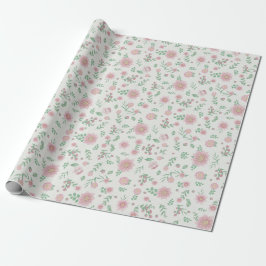 Floral Whispers: ZazzleWrapMagic Exklusive Wraps Geschenkpapier