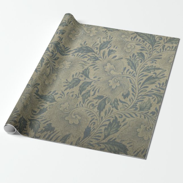 Floral Whispers: ZazzleWrapMagic Exklusive Wraps Geschenkpapier (Ungerollt)