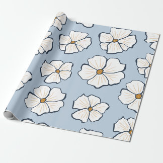 Floral Whispers: ZazzleWrapMagic Exklusive Wraps Geschenkpapier