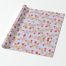 Floral Whispers: ZazzleWrapMagic Exklusive Wraps Geschenkpapier