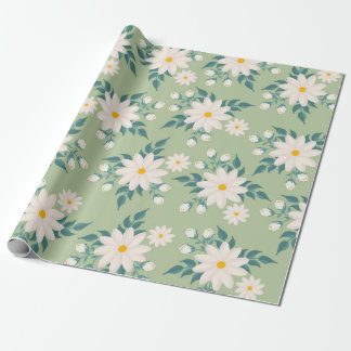 Floral Whispers: ZazzleWrapMagic Exklusive Wraps Geschenkpapier