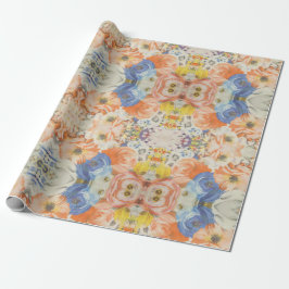 Floral Whispers: ZazzleWrapMagic Exklusive Wraps Geschenkpapier