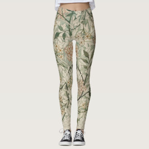 Floral William Morris Medway Leggings Motifs