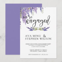 Floral Wisteria tree Engagement Party