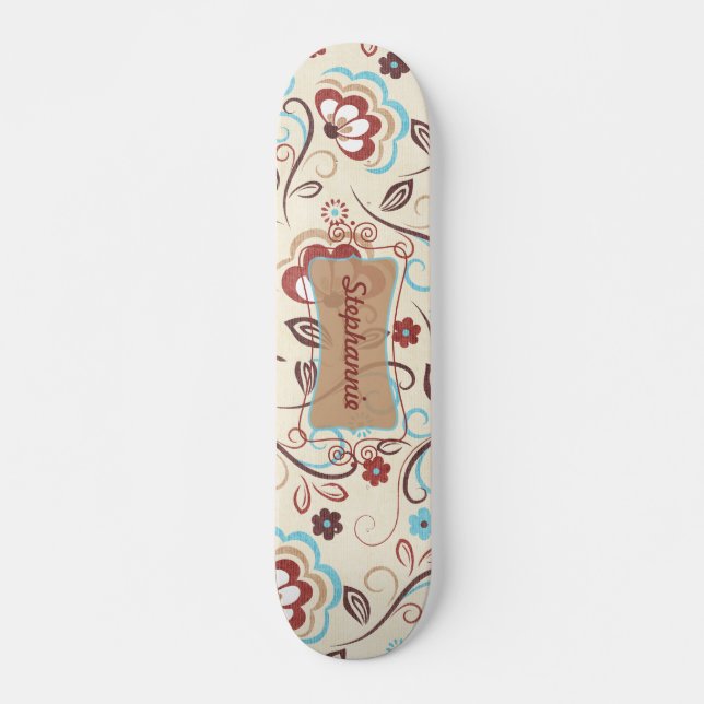 Floral Wonders Comp Skateboard (Vorne)