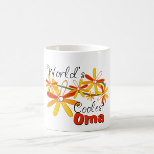 Floral World's Coolste Oma Kaffeetasse