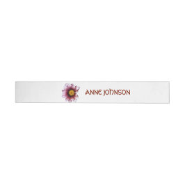 Floral Wrap rund um die Adressfelder Rundum-Adressaufkleber