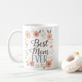 Floral Wreath Quote Mug | Ceramic Coffee Mug Kaffeetasse
