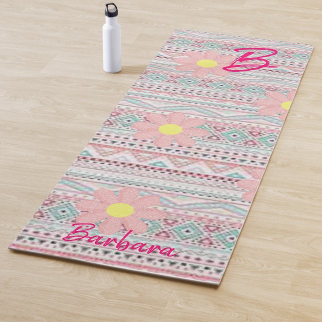 Floral Yoga Mat Yogamatte (Beispiel)